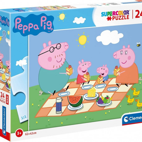 Clementoni pusle Põrsas Peppa maxi 24 tk
