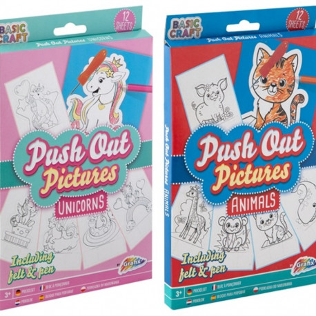 Grafix meisterdamise komplekt Push-Out pildid, erinevad