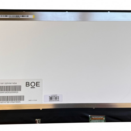 LCD screen 13.3" 1920x1080 FULL HD, LED, IPS, SLIM, matte, 30pin (right), A +