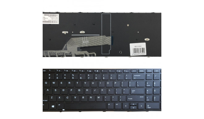 Keyboard HP: Probook 450 G5, 455 G5, 470 G5 with frame