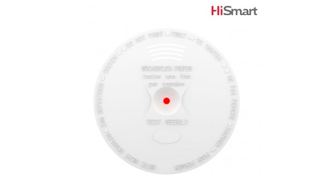 HiSmart Wireless Smoke Sensor (BS EN 14604:2005)