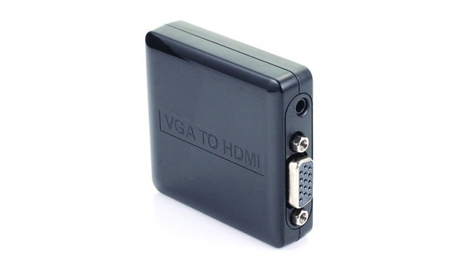 VGA+R/L to HDMI converter