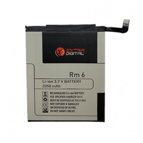 Extra Digital battery Xiaomi Redmi 6