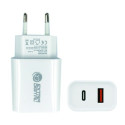 Charger EXTRA DIGITAL USB 3.0+ Type C: 220V, 20W, QC3.0+ PD Charger EXTRA DIGITAL USB 3.0+ Type C: 220V, 20W, QC3.0+ PD
