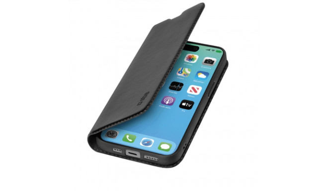 SBS Book Wallet Lite iPhone 15 Pro schwarz