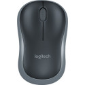 Logitech M185 kabellose Maus grau