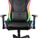 Deltaco GAM-080 Gamingstuhl Kunstleder m. RGB LED schwarz