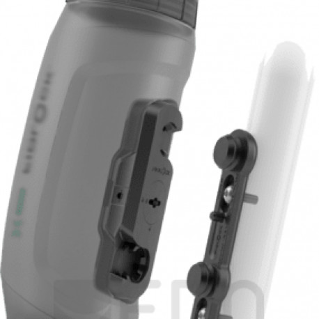 Fidlock Twist Bottle 590 antibakteriell + Bike Base clear