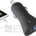 SBS KFZ-Ladegerät 10W USB-C 3A/USB-A 2,1A schwarz