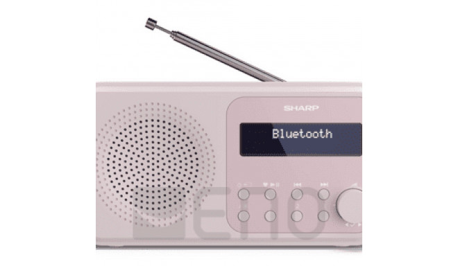 Sharp raadio DR-P420 DAB+/BT, roosa