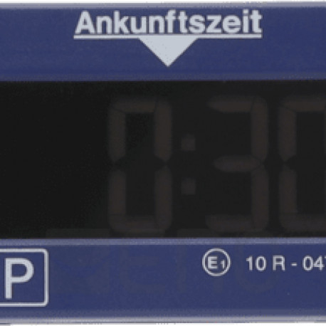 Needit PARK MINI elektr. Parkscheibe m. Zulassung DE blau