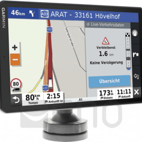 Arat Bildschirm-Aufnahme Garmin dezl/Camper