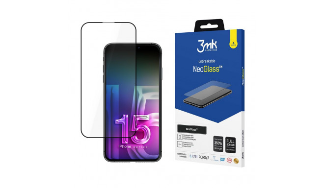 Apple iPhone 15 Pro - 3mk NeoGlass™ ekraanikaitsekile
