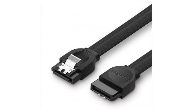 UGREEN US217 SATA Data Cable 0.5m (Black)