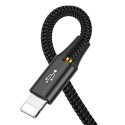 Baseus 2x Lightning | USB Type C | micro USB nylon braided cable 3.5A 1.2m black (CA1T4-A01)