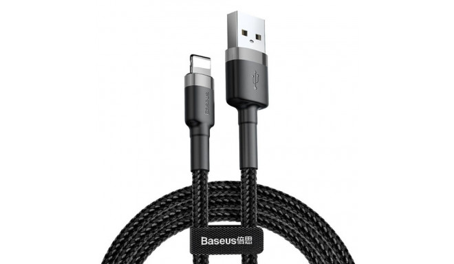 Baseus CALKLF-RG1 Cafule USB lightning kaabel 2A | 3m must+hall