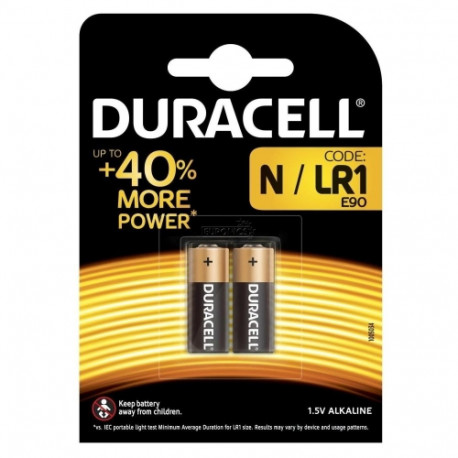 Duracell MN9100 | N | N2 1.5V Batteries (2pcs) (EU Blister)