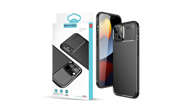 Enviro Carbon case silikoonist ümbris Samsung S926 Galaxy S24+ Plus must