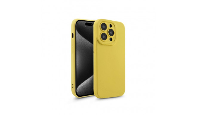 Fusion Softy silikoonkarp Apple iPhone 14 Pro kollane