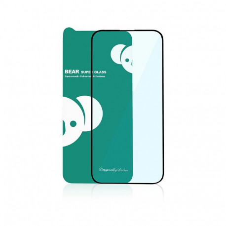 Reals Bear Super Hard glass karastatud klaas kaetud raamiga Apple iPhone 14 Plus | 14 Pro Max must