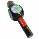 Goodbuy LED 360 karaoke microphone with speaker bluetooth | 5W | aux | voice modulator | USB | Micro