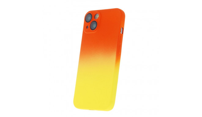 Fusion Neogradient 1 case silikoonist ümbris Apple iPhone 13 oranžinė - geltona