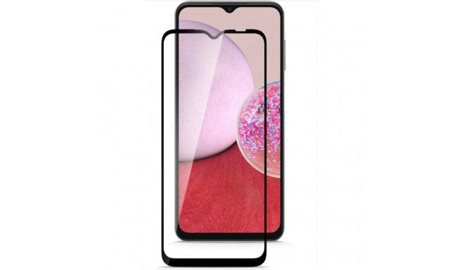 Fusion full glue 5D karastatud klaas kaetud raamiga Samsung A145 | A146 Galaxy A14 4G | 5G must