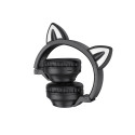 Borofone kõrvaklapid BO18 Cat Ear bluetooth mustad