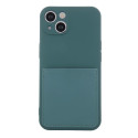 Fusion Card Case protect silicone case for Samsung A536 Galaxy A53 5G green