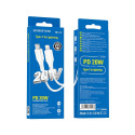 Borofone BX49 Lightning to USB-C cable 3A | 20W white
