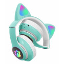 Goodbuy Paws wireless headsets for kids | bluetooth 5.0 | light blue