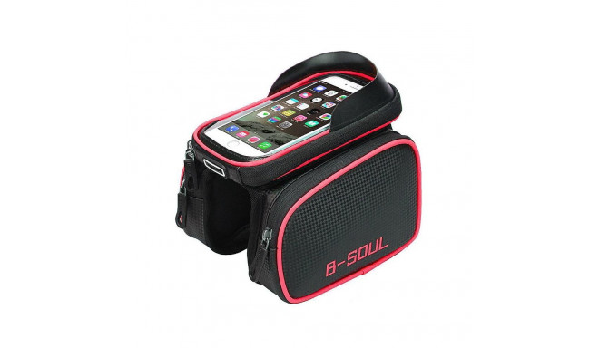 Goodbuy BKB014 jalgrattakott must|punane