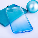 Fusion Gradient case silikoonist ümbris Apple iPhone 13 Pro läbipaistev - sinine