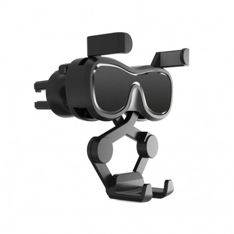 GoodBuy Gravity YC06 universaalne auto õhuventilaator seadmetele õhuvärskendajaga must