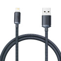 Baseus Crystal cable USB to Lightning, 2.4A 1.2m black