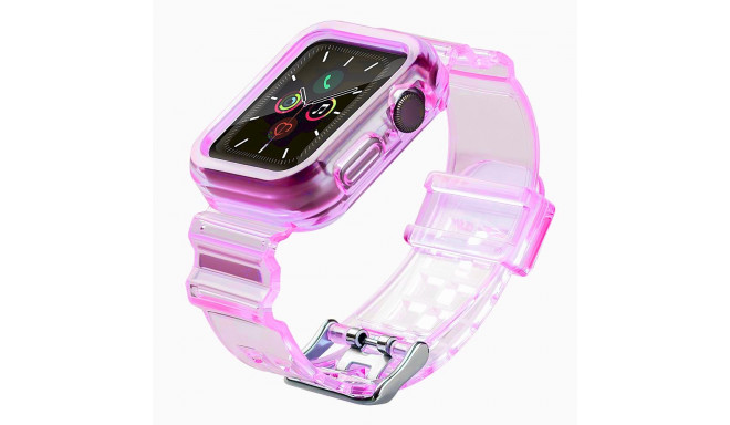 Fusion Light Set silikoonist kellarihm Apple Watchile 38mm | 40mm | 41mm punane
