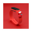Fusion Xmas Sock kellarihm Xiaomi Mi Band 3 | 4 punane