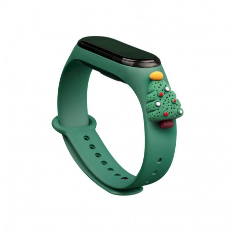 Fusion Xmas Christmas Tree 2 for Xiaomi Mi Band 3 | 4 green