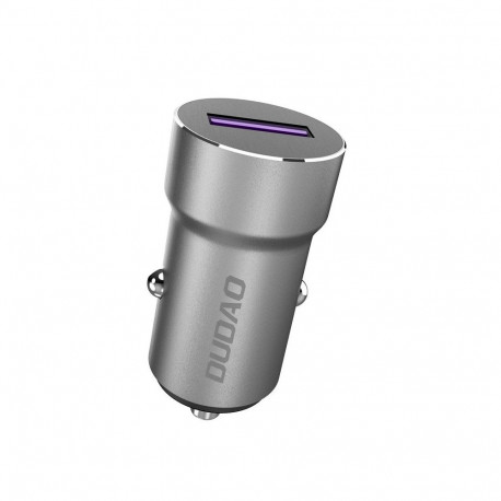 Dudao universal car charger 2 x USB | 3.1A | QC 3.0 | VOOC | 22.5W black