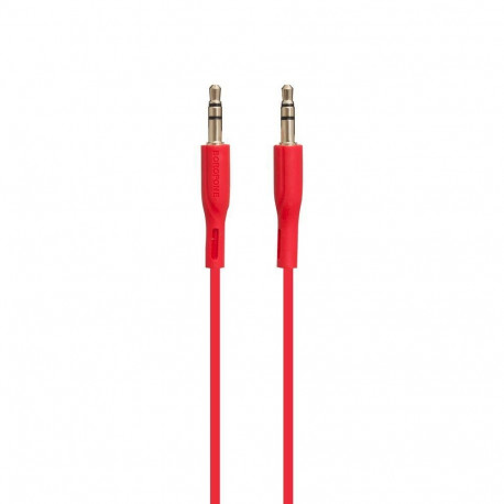 Borofone BL1 Premium AUX Cable 3.5 mm -> 3.5 mm 1m red