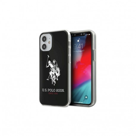 U.S. Polo USHCP12STPUHRBK Big Horse ümbrisega ümbris Apple iPhone 12 Mini mustale