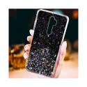Fusion Glue Glitter Back Case Silicone Case Apple iPhone 12 Pro Max mustale