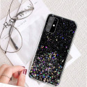 Fusion Glue Glitter Back Case Silicone Case Apple iPhone 12 Pro Max mustale