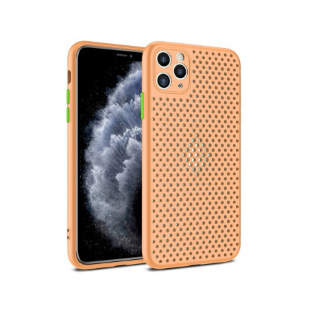 Fusion Breathe Case Silicone Case For Apple iPhone 12 Mini Orange
