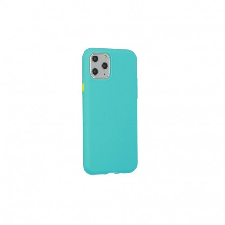 Fusion Solid Case Silicone Case For Apple iPhone 12 Mini Mint