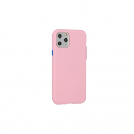 Fusion Solid Case Silicone Case For Apple iPhone 12 Mini Pink