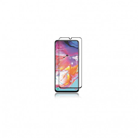 Fusion Full Glue 5D Tempered Glass Full Coveraged with Frame Samsung A705 Galaxy A70 Black
