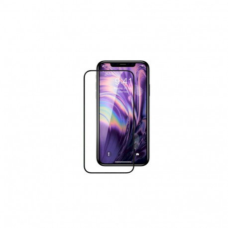 Fusion Full Glue 5D Tempered Glass Full Coveraged with Frame Apple iPhone XS Max Black