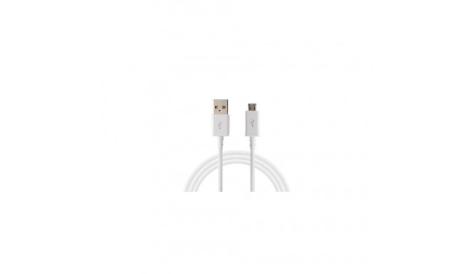 Samsung ECB-DU4AWE mikro-USB-kaabel 1m valge (OEM)