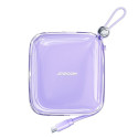 Joyroom Joyroom powerbank 10000mAh Jelly Series 22.5W with built-in USB C cable purple (JR-L002)